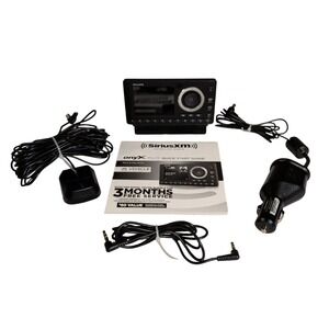 SiriusXM Onyx Plus Radio Receiver Model SXPL2 Satellite Radio